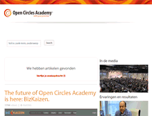 Tablet Screenshot of opencircles.nl